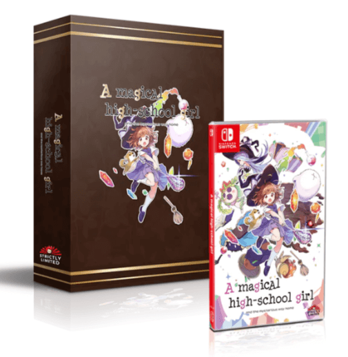 A Magical High-School Girl box art for Nintendo Switch